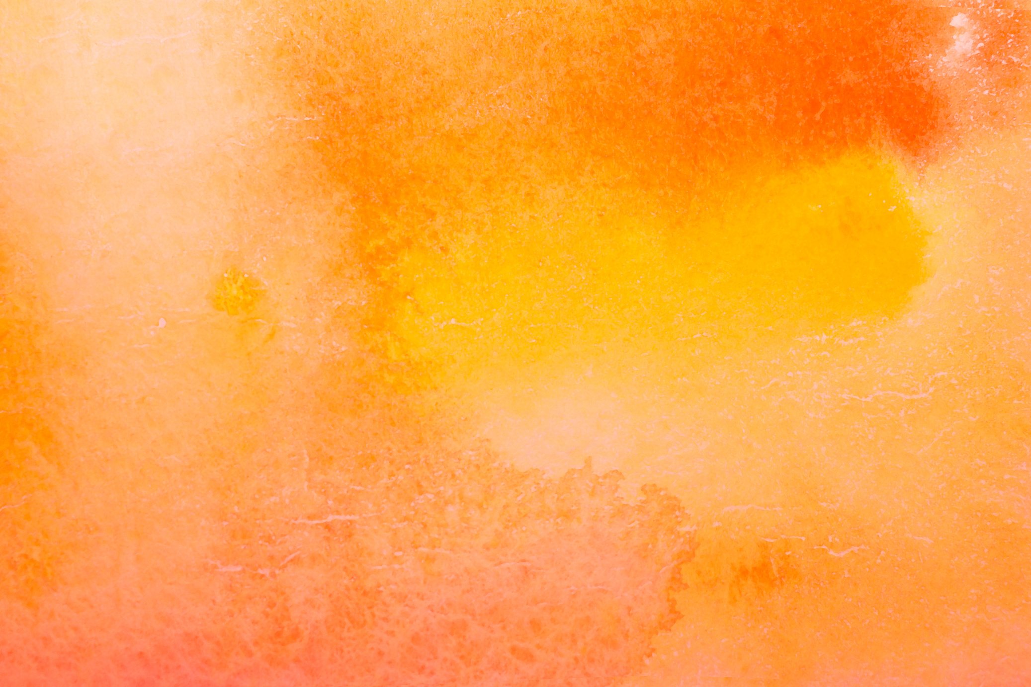 Orange Watercolor Background